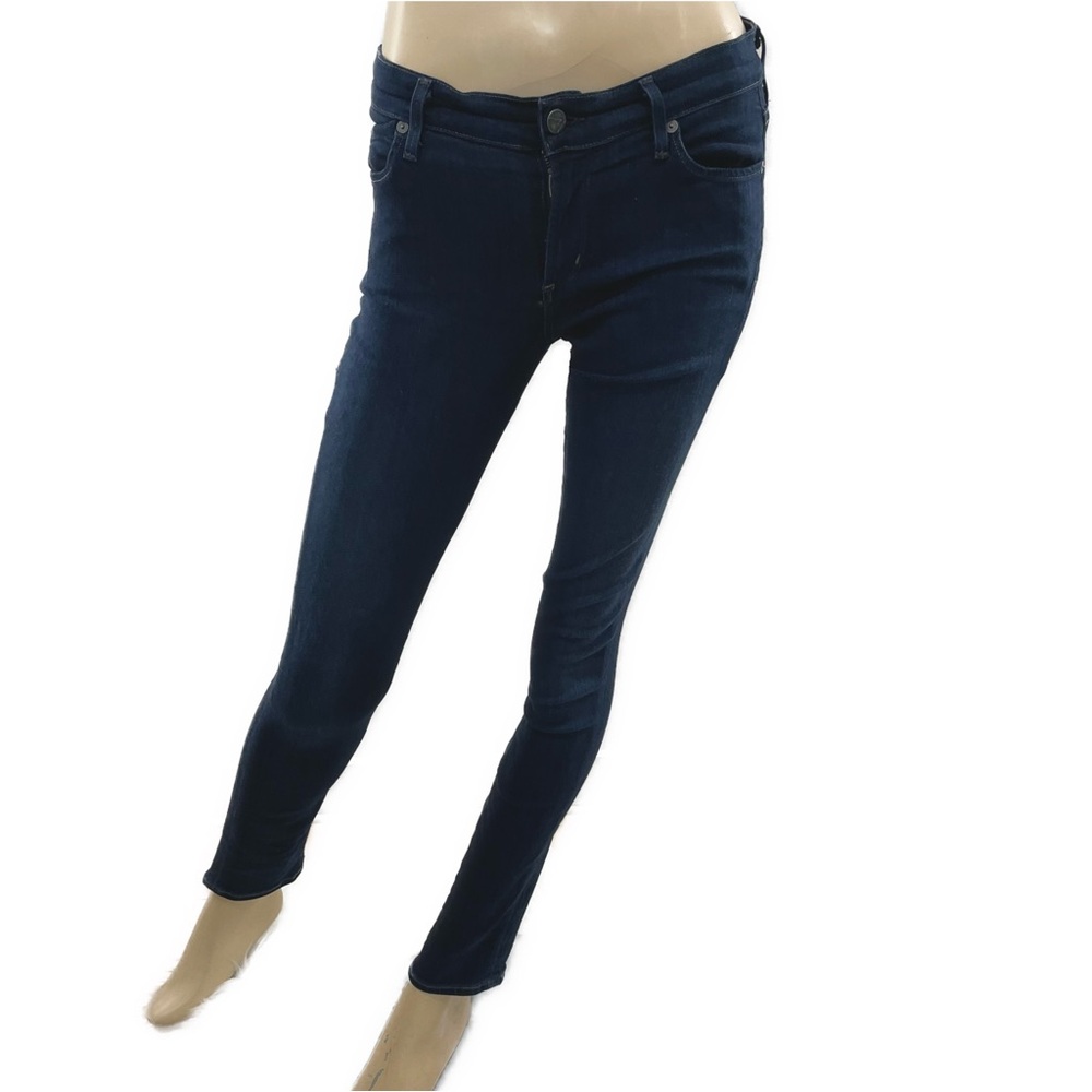 Citizens of Humanity- Avedon dark blue wash stretchy skinny jeans- 30